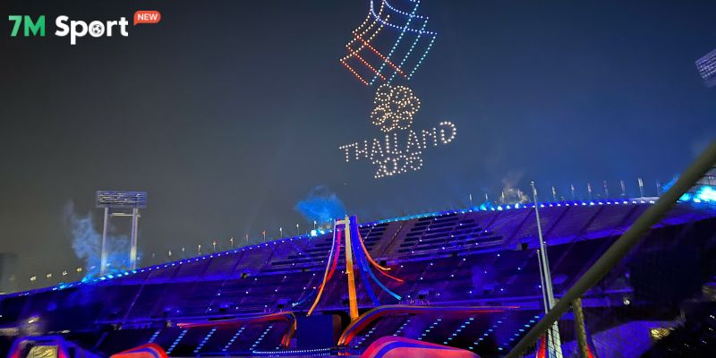 Khai mạc SEA Games 33: Bữa tiệc ánh sáng và văn hóa đỉnh cao tại Thái Lan 7 Sự hoành tráng của buổi lễ khai mạc SEA Games 33